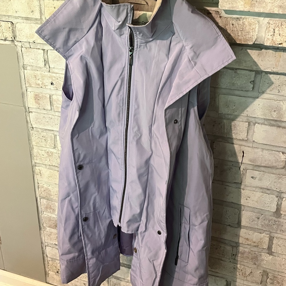 Coldwater Creek All-Season Water-Repellent Vest, color‎ Lavender Sky